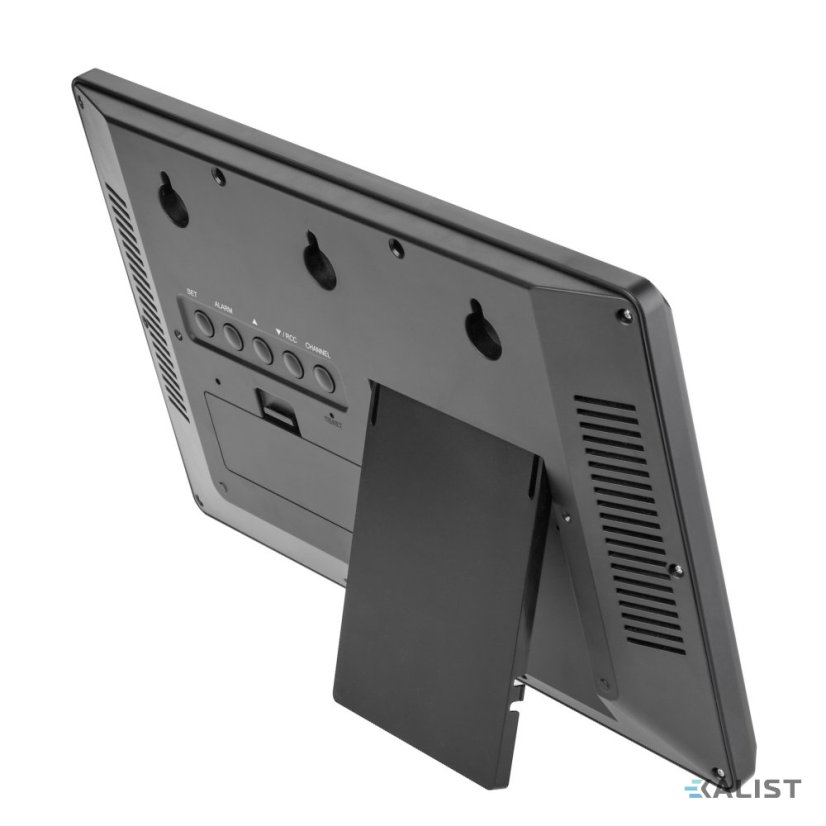 Nástenné hodiny TFA 60.4521.01 s vnútornou a vonkajšou teplotou