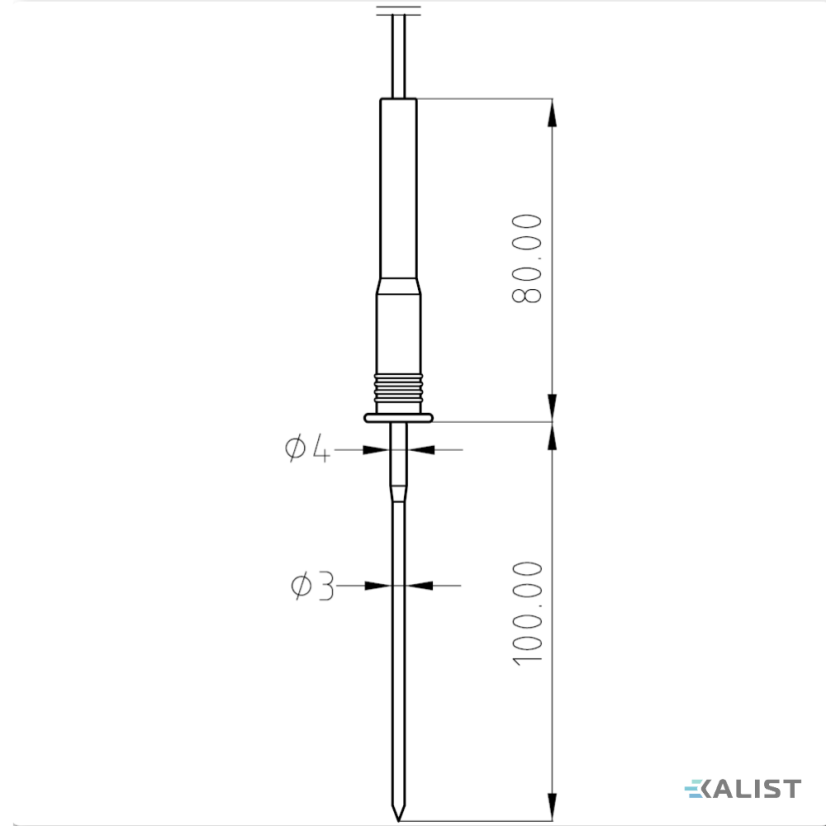Sonda -ST-10-P rozměry 