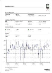 Temperature and humidity data logger Ebro EBI 310 TH, USB
