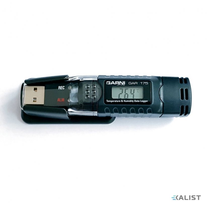 USB datalogger Garni 175 pro měření teploty a vlhkosti