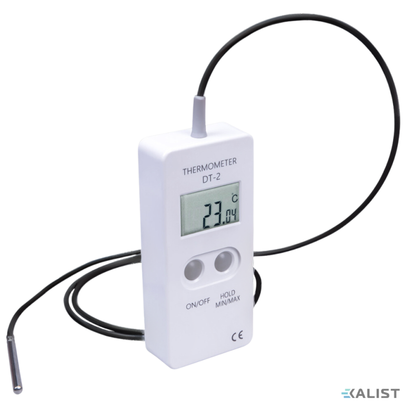Digitálny teplomer Termoprodukt DT-2 so sondou ST-05-PFA