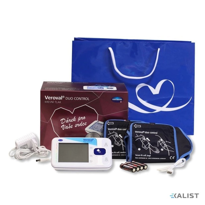 Kontrolný tonometer Veroval duo, darčekové balenie