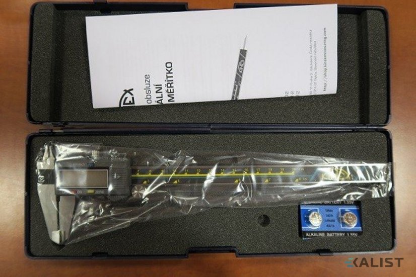 Digitálne posuvné meradlo 200 mm KINEX