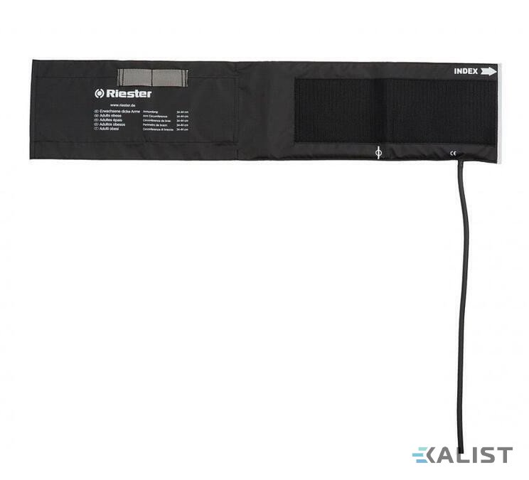 Manžeta k tonometru Riester 24-34 cm, čierna, 1 hadička