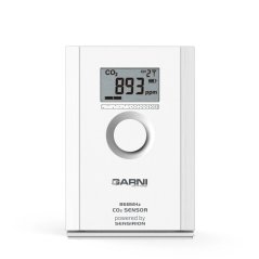 Vnútorný bezdrôtový senzor koncentrácie CO2 GARNI 102Q