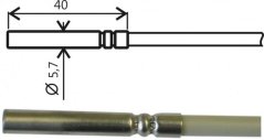 Teplotná sonda Pt1000TGL40/M - MiniDin