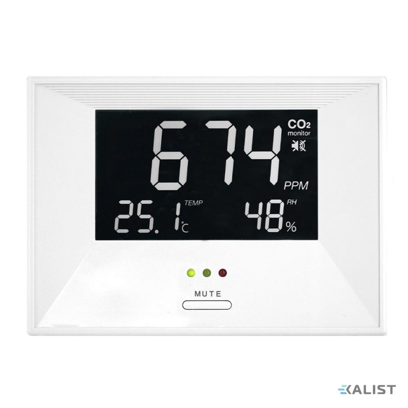 Indikátor oxidu uhličitého TFA 31.5003 AirCO2ntrol Life