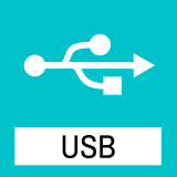 USB - zariadenie je možné pripojiť prostredníctvom USB portu