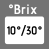 Kalibrace 10/30 °Brix