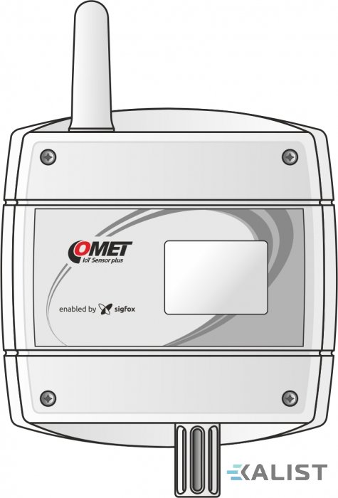 Teploměr, vlhkoměr a detektor CO2 Comet W6810 s rádiovým přenosem