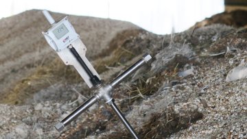 Měření teploty v kompostárně a hygienizačním boxu