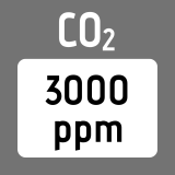 CO2 calibration - 3000 ppm