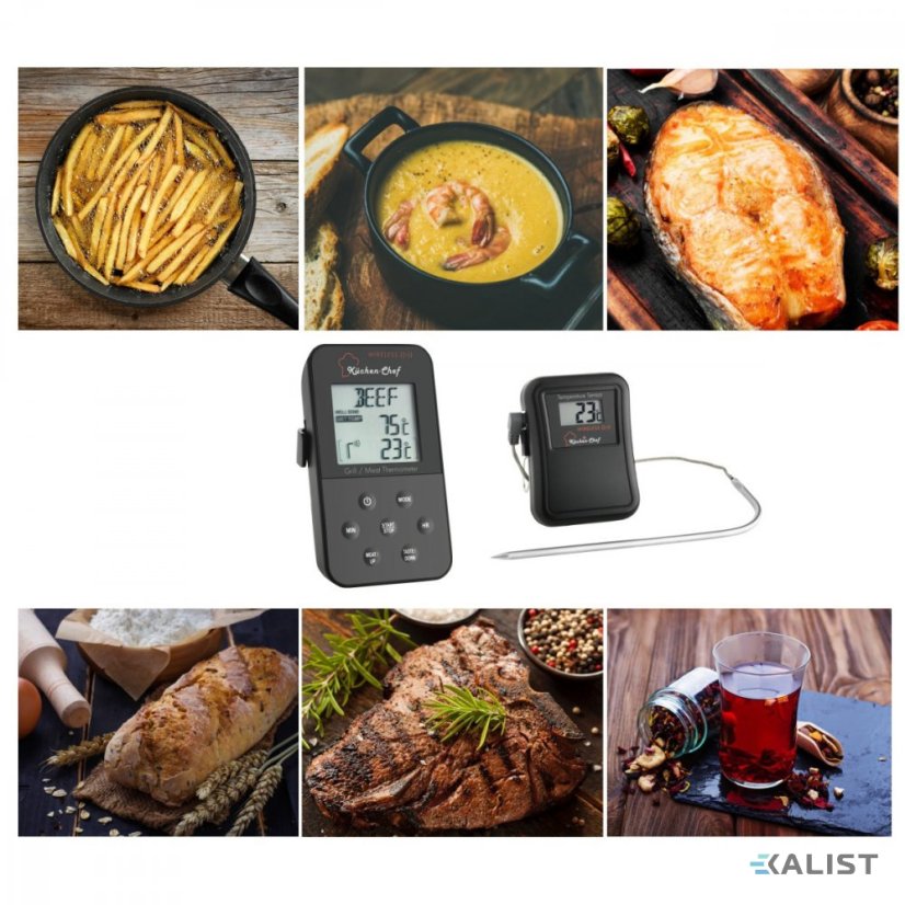 Teploměr TFA 14.1504 s vpichovací sondou na pečení