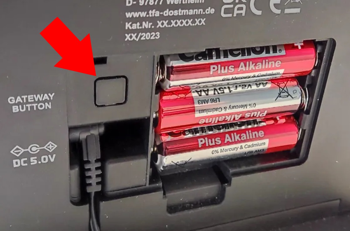 Tlačítko Gateway